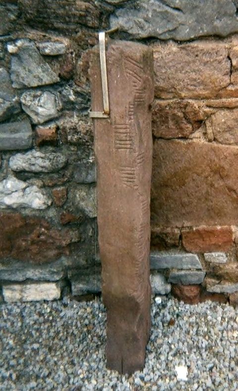 Ogham Rune Stone Rathass Church Tralee Kerry